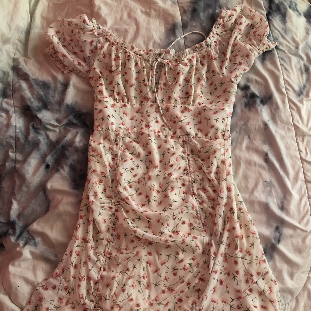 Princess Polly Mid Length scrunched Dress